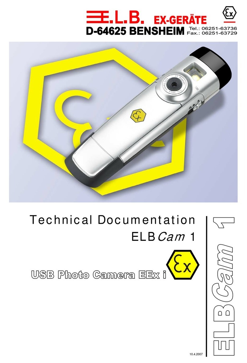 E.L.B. ELBCam 1 Technical documentation