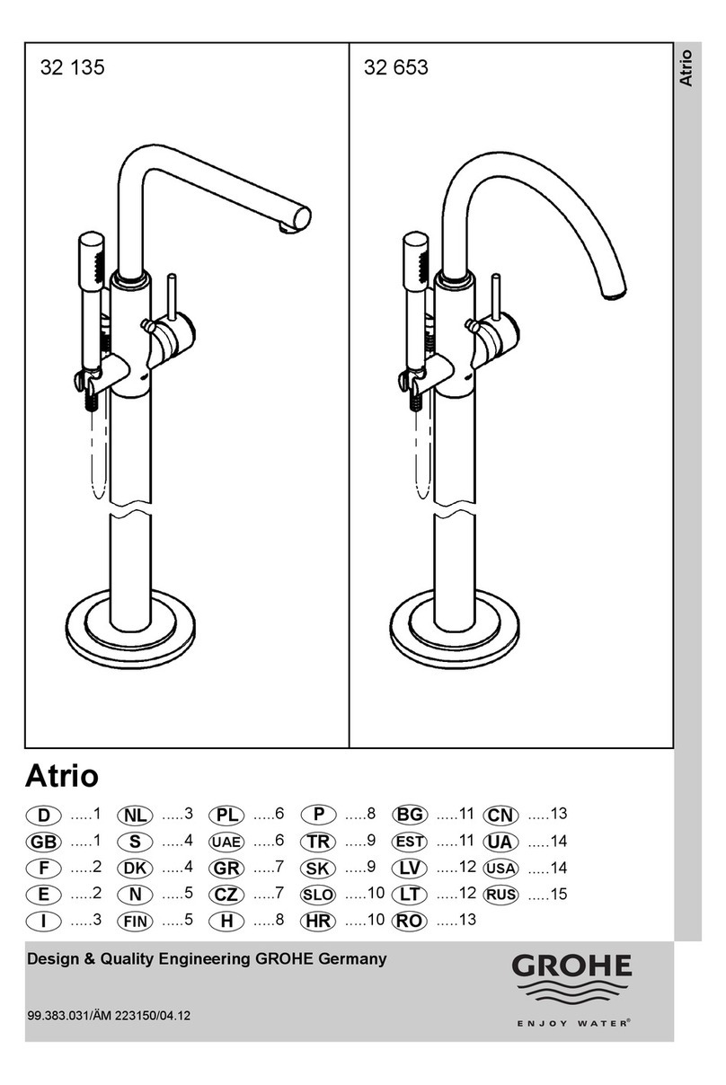 Grohe Atrio 32 135 User manual