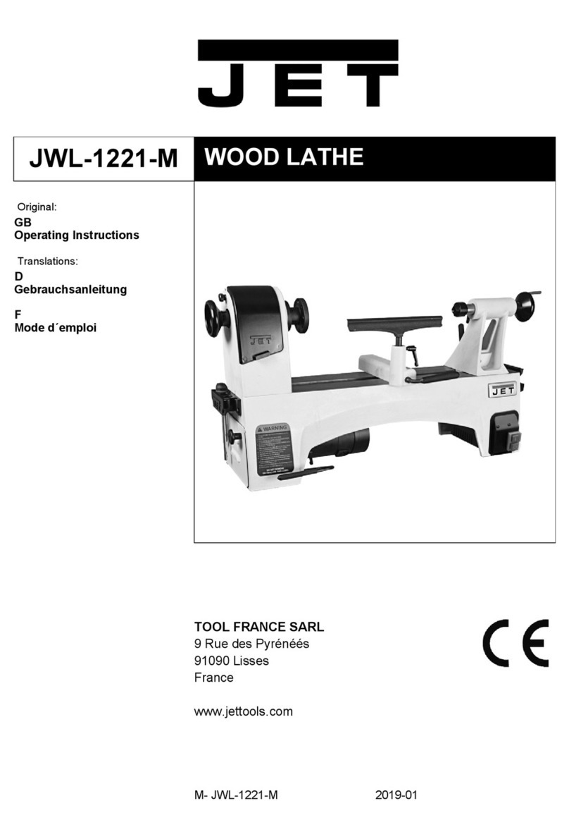 Jet JWL-1221-M User manual