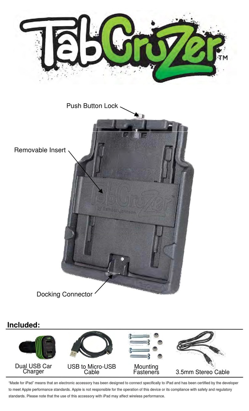 Gamber Johnson TabCruzer user manual