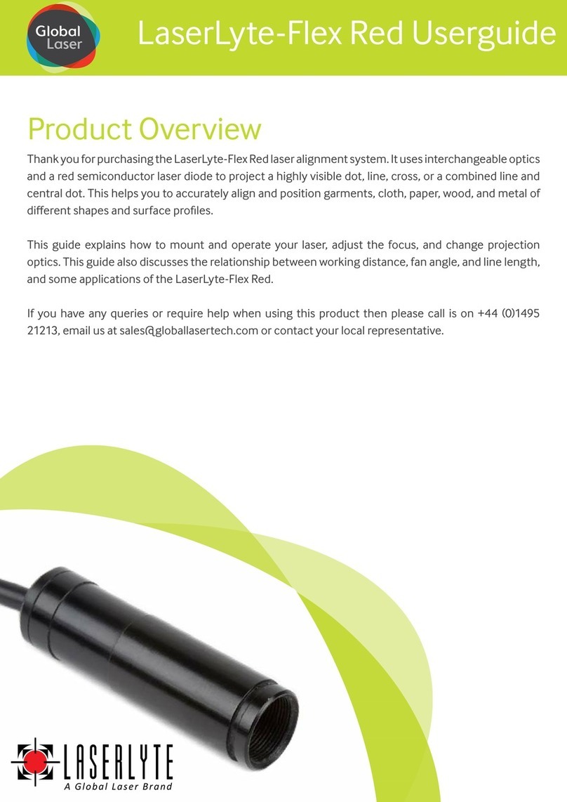 Global Laser LaserLyte-Flex Red user guide