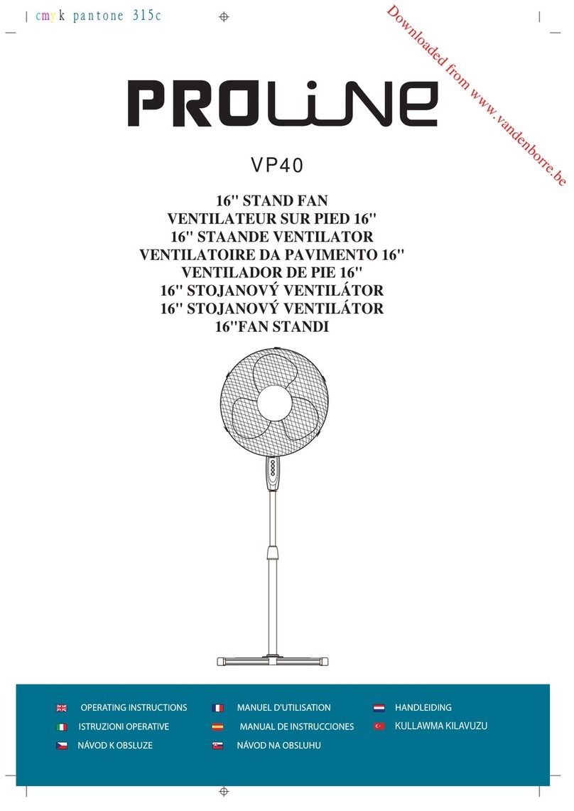 Proline VP40 operating instructions