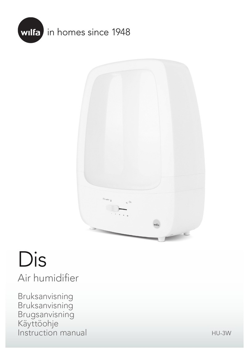 Wilfa Dis HU-3W instruction manual