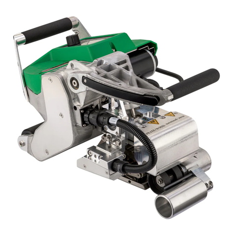 Leister GEOSTAR G5 User manual Leister GEOSTAR G5 User manual