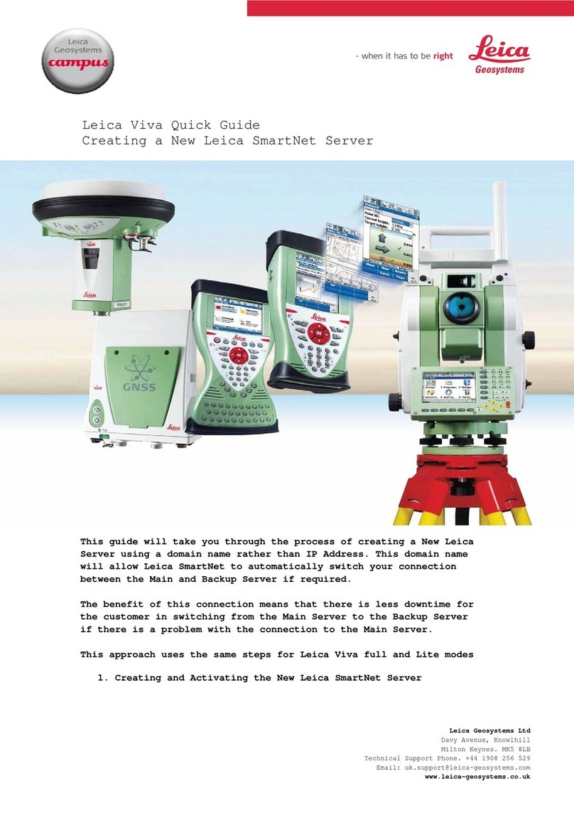 Leica Geosystems Viva Series User manual
