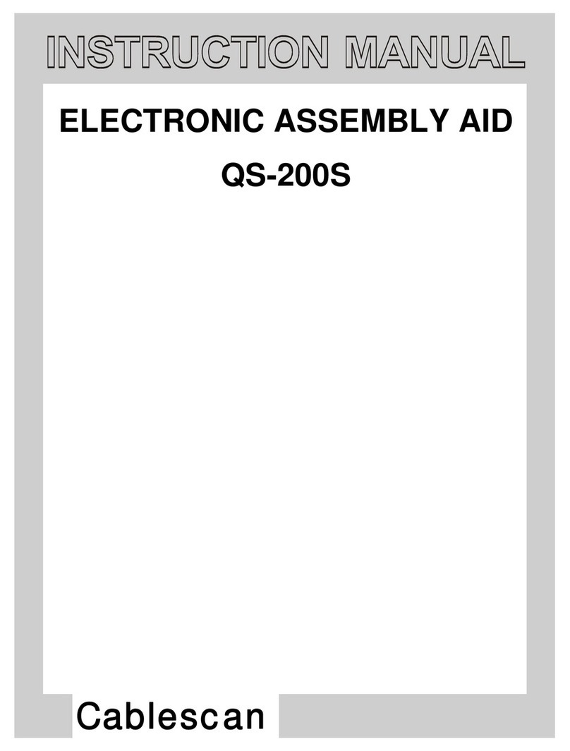 Cablescan QS-200S instruction manual
