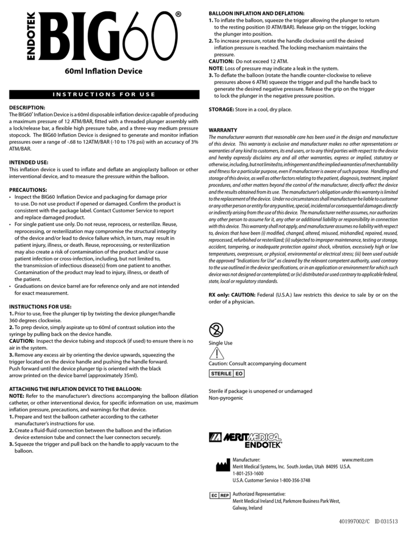ENDOTEK BIG 60 Instructions for use