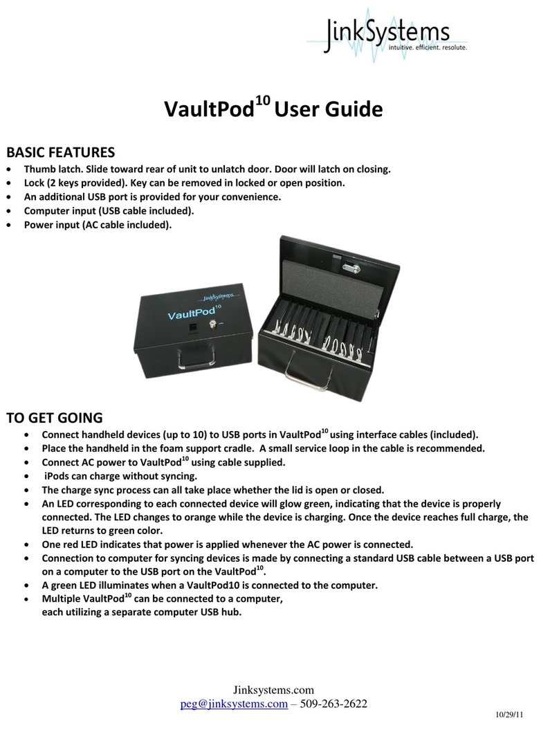 JinkSystems VaultPod10 user guide