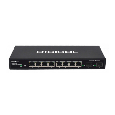 Digisol DG-GS4110 User manual Digisol DG-GS4110 User manual