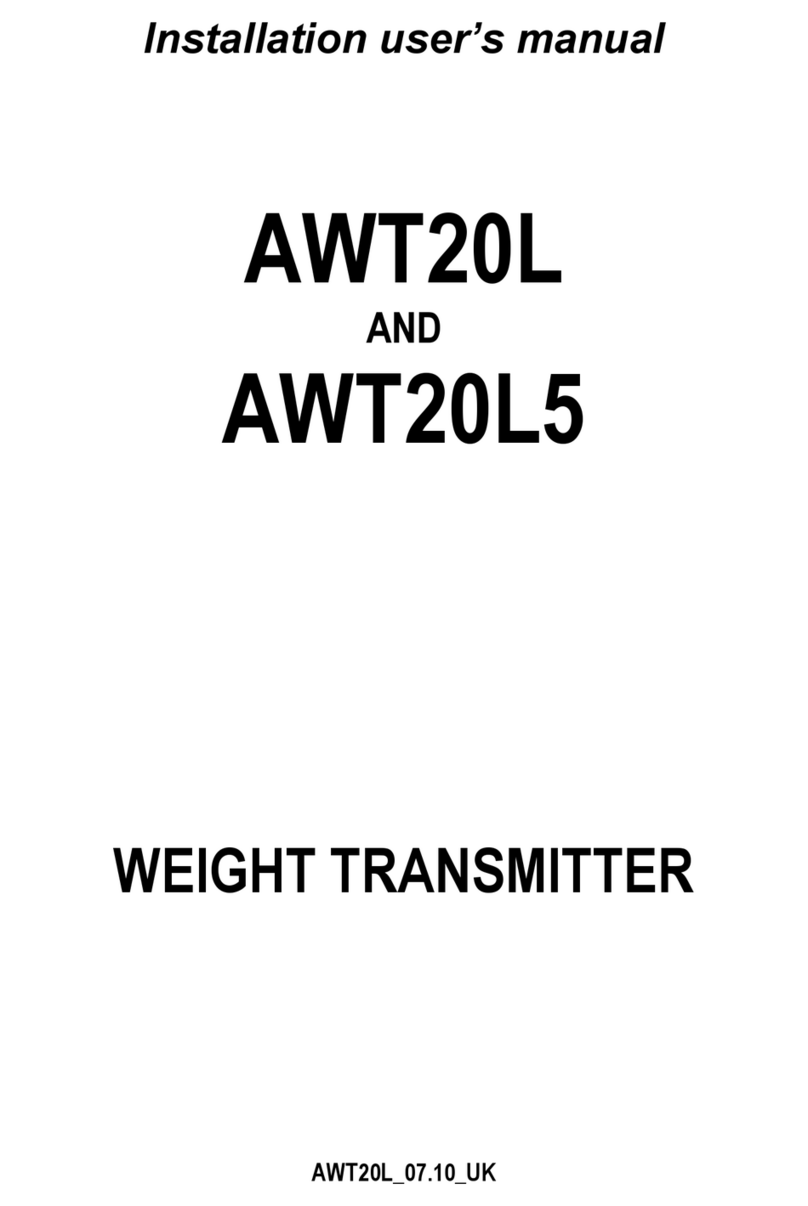 Vetek AWT20L Installation and user manual