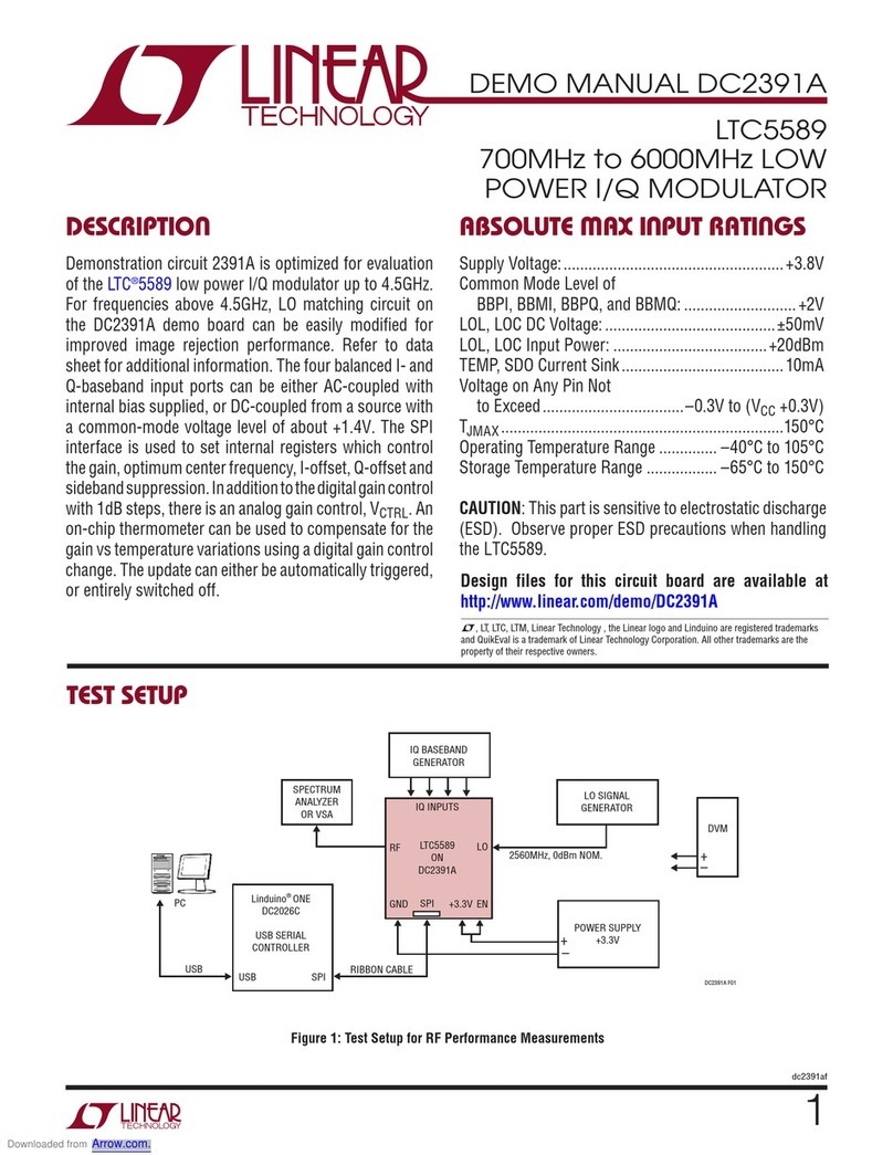 Linear Technology DC2391A manual