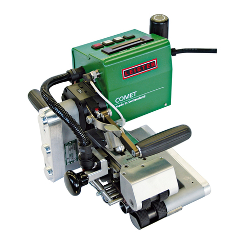 Leister COMET operating instructions