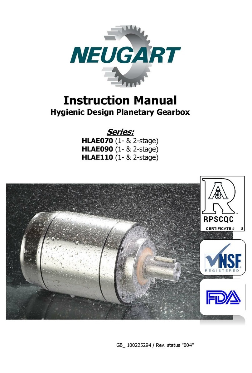 NEUGART HLAE Series instruction manual