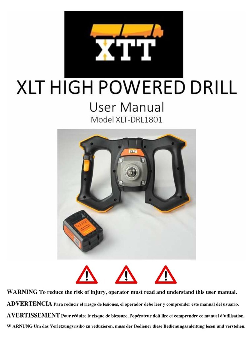 XTT XLT-DRL1801 User manual