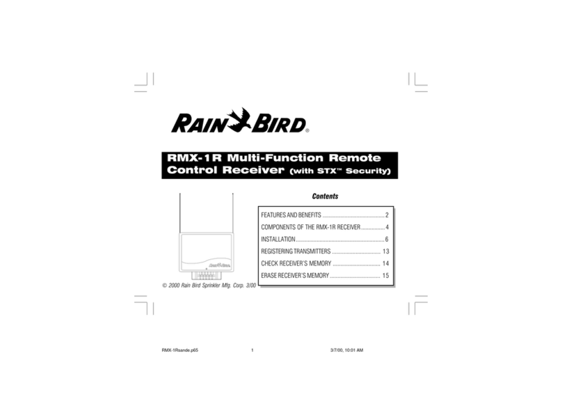 Rain Bird RMX-1R manual