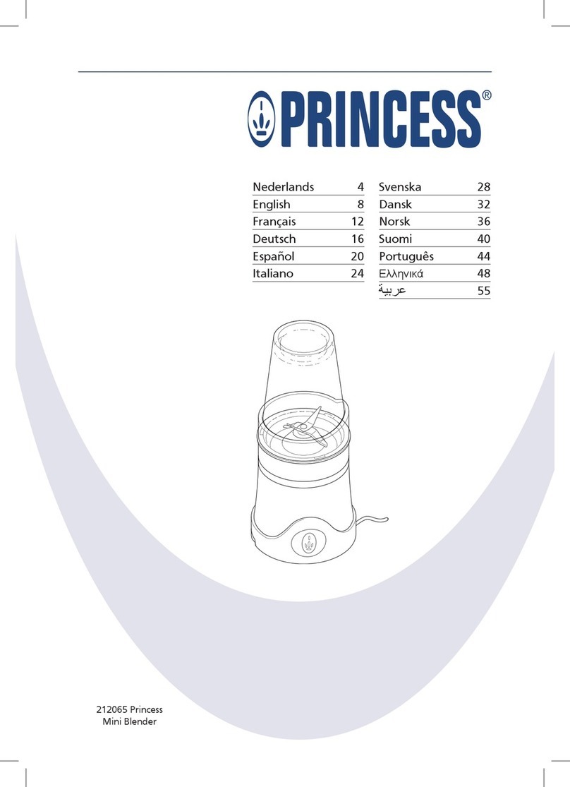 Princess 212065 manual