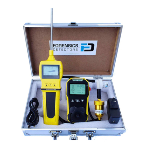 FORENSICS DETECTORS FD-4A User manual