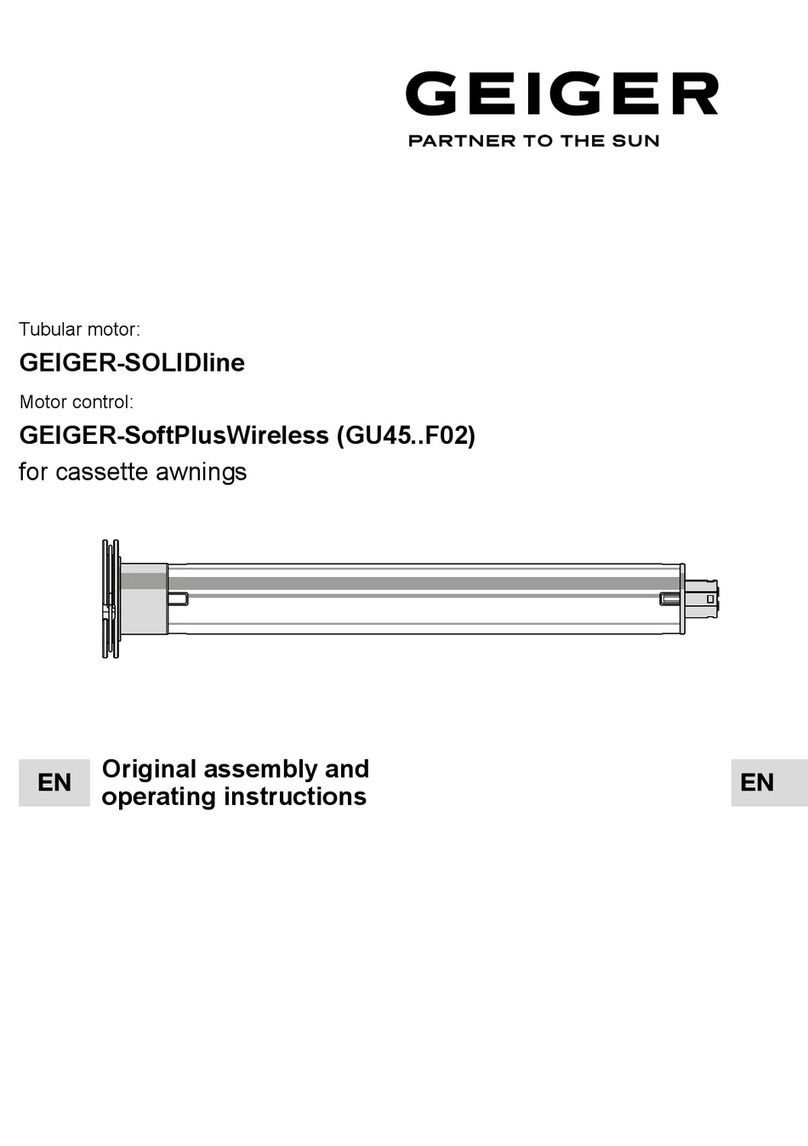GEIGER SOLIDline GU4506 User manual GEIGER SOLIDline GU4506 User manual