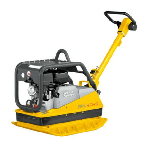 Wacker Neuson BPU 5545 Operator's manual