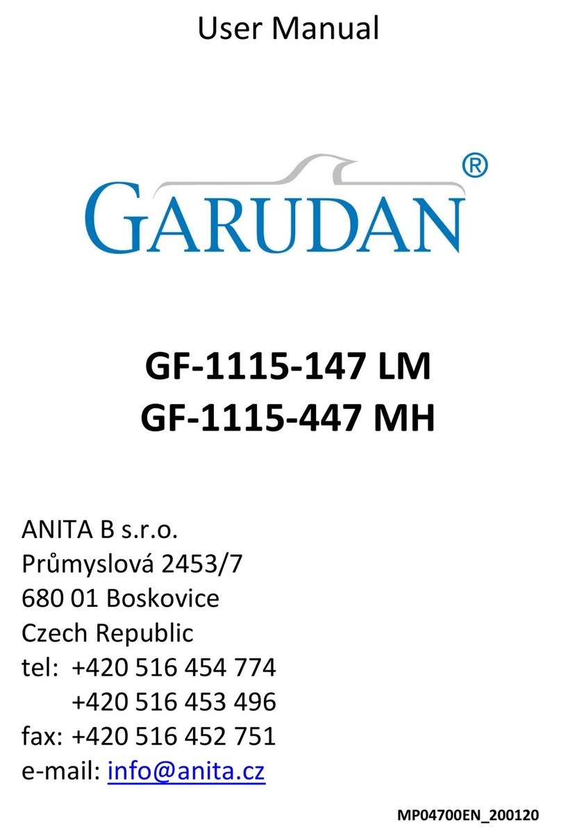 Garudan GF-1115-147 LM User manual Garudan GF-1115-147 LM User manual