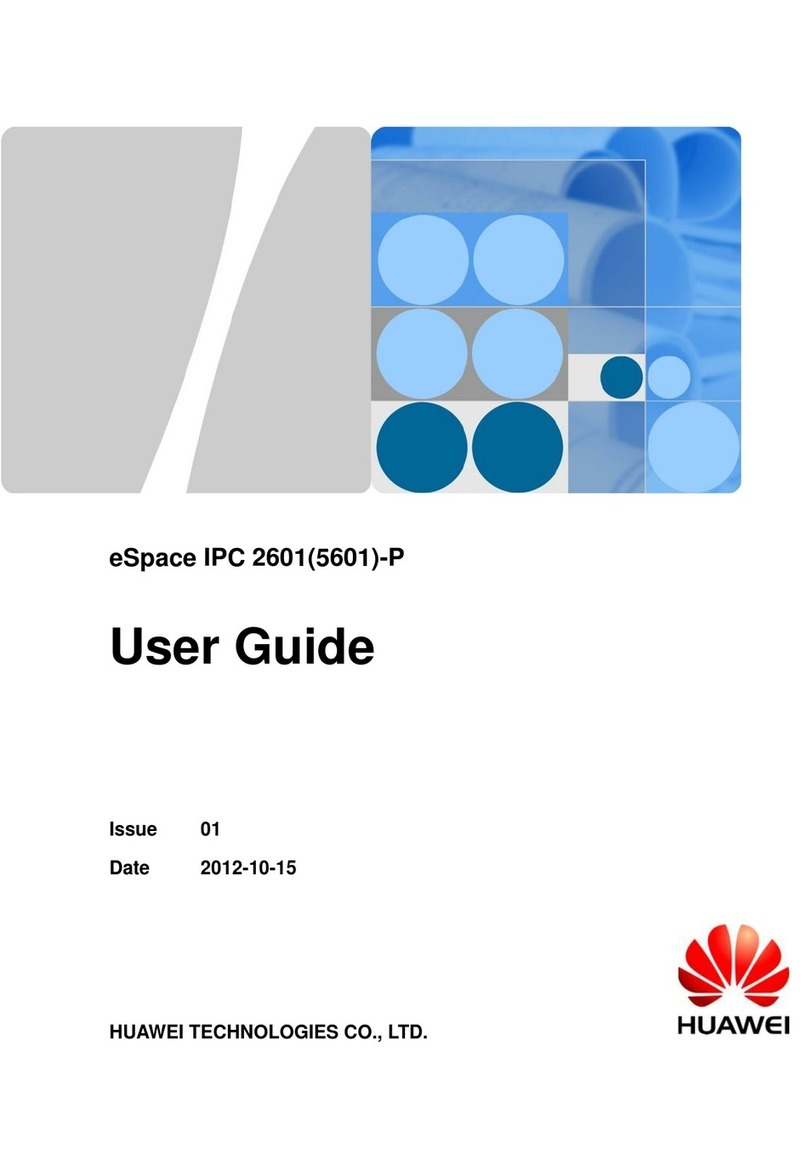 Huawei eSpace IPC 2601-P User manual