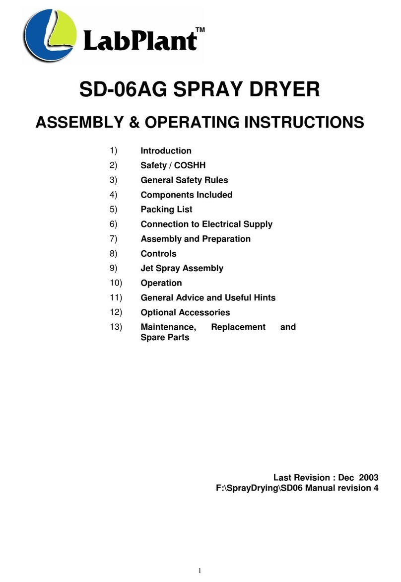 LabPlant SD-06AG Quick reference guide