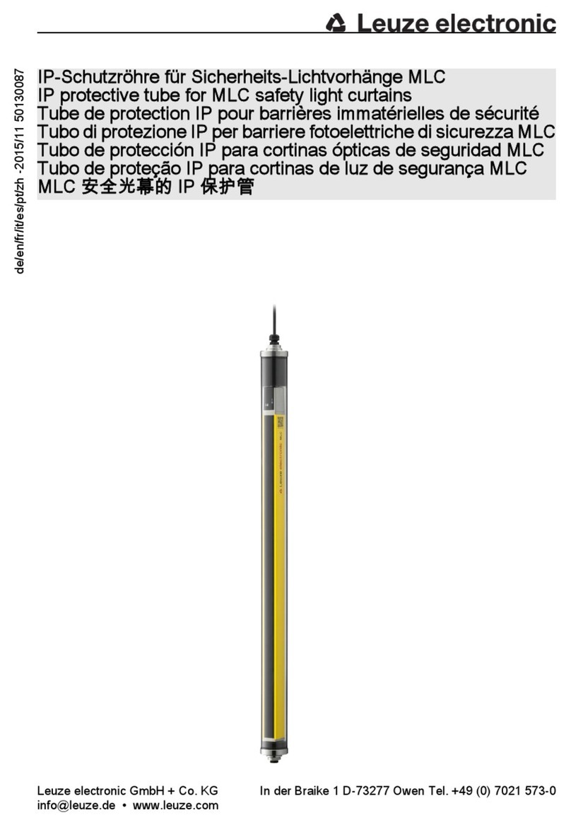 Leuze electronic MLC 300 Series manual