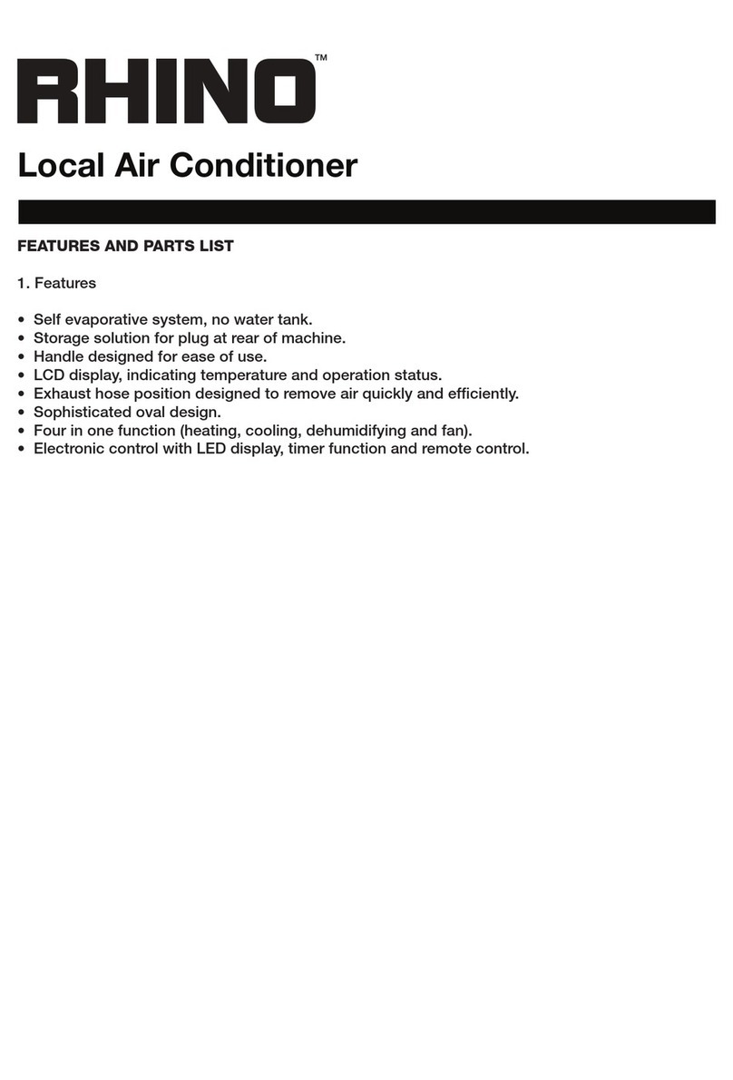 RHINO HO3608 User manual
