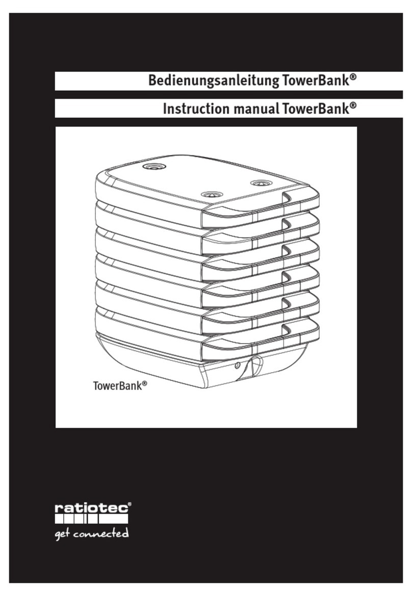 ratiotec TowerBank instruction manual