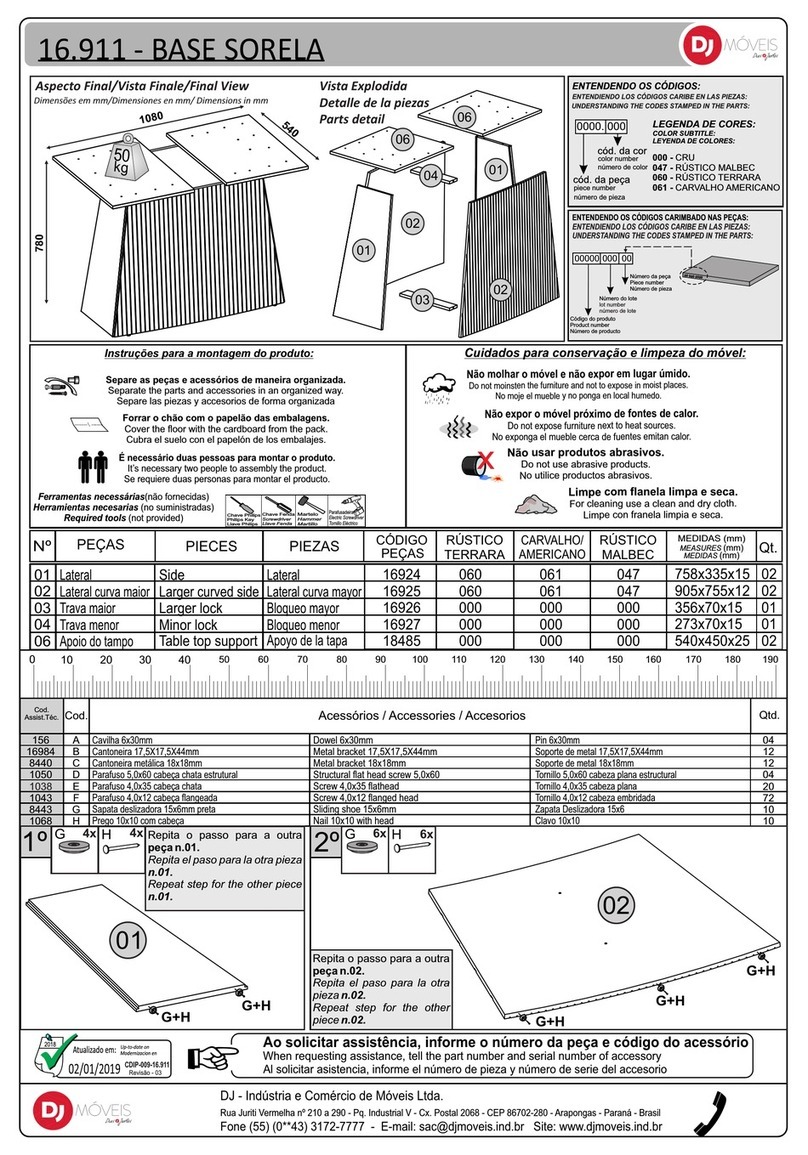 Dj MOVEIS 16226 User manual