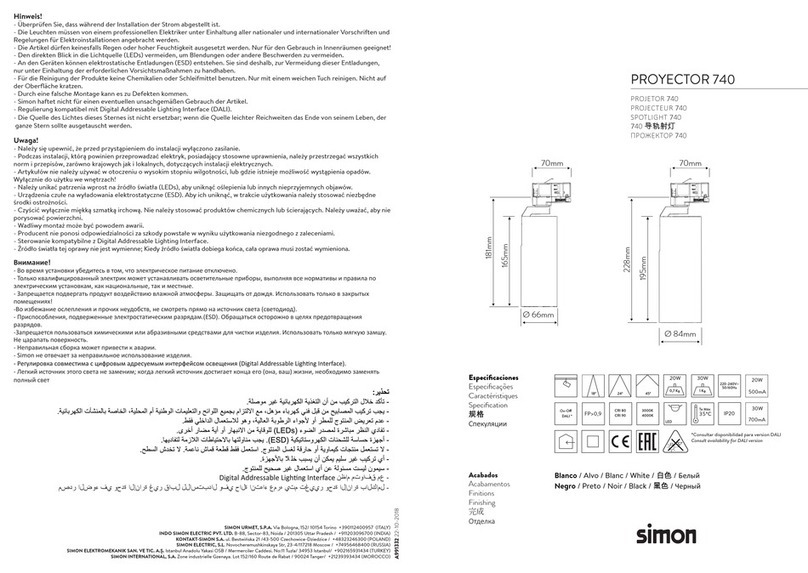 Simon 740 quick guide