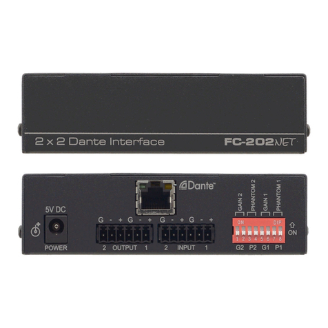 Kramer FC-202NET user manual