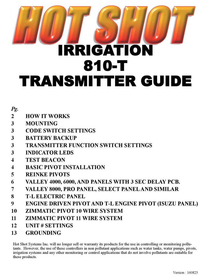 Hot Shot 810-T manual