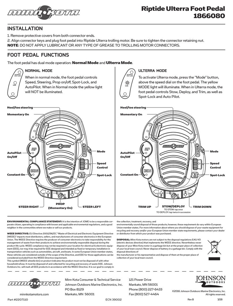 MINN KOTA 1866080 quick start guide