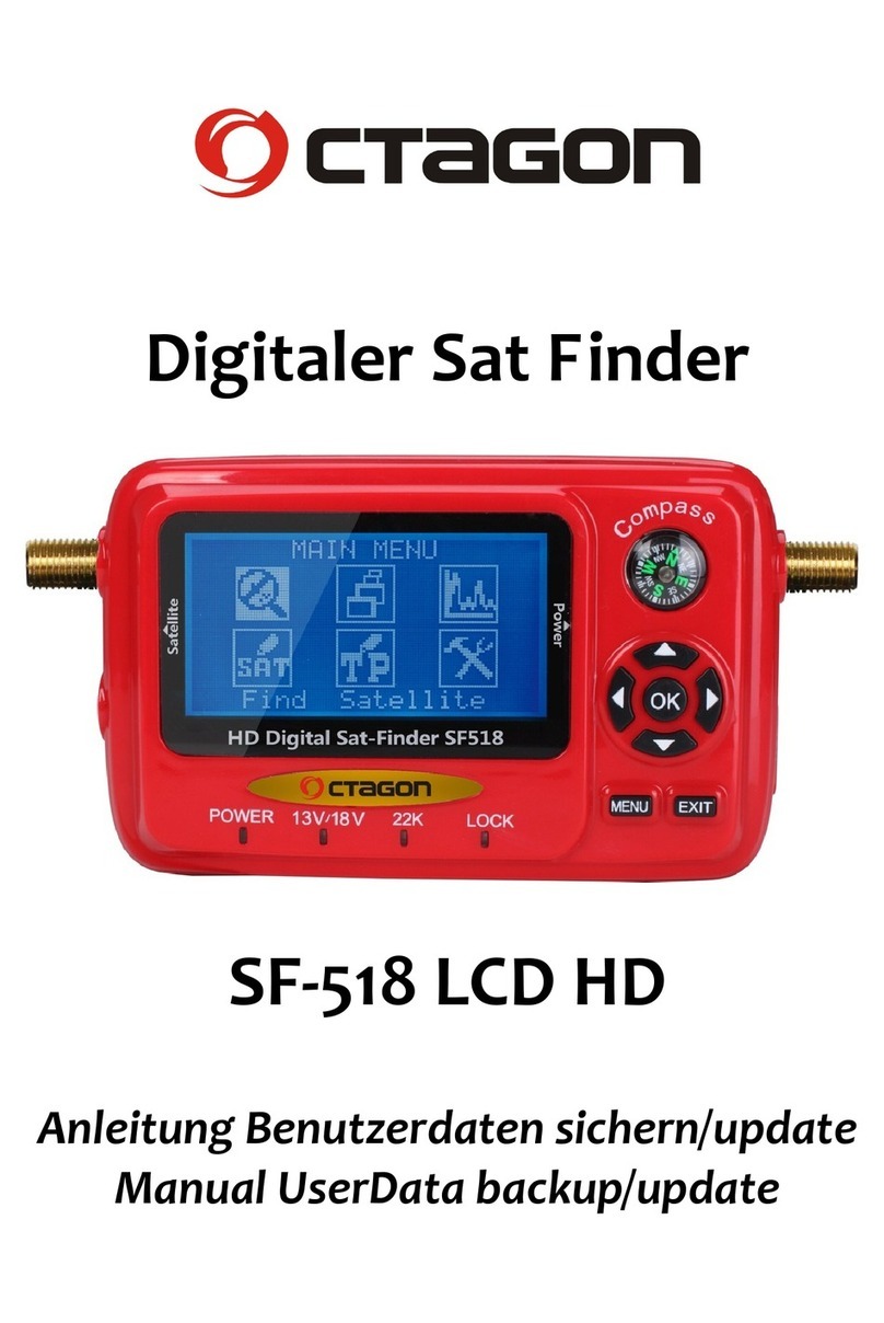Ctagon SF-518 LCD HD Manual backup