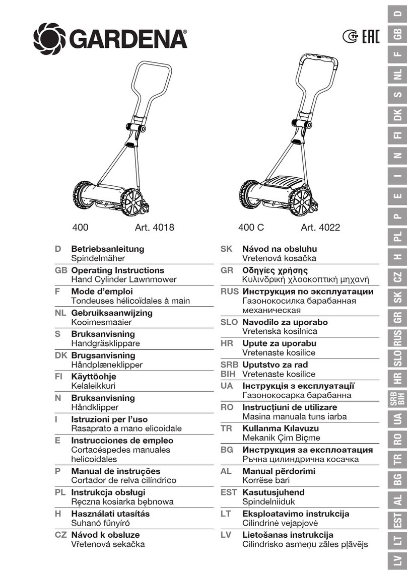 Gardena EasyCut 400 User manual