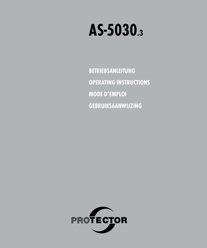 Protector AS-5030.3 operating instructions