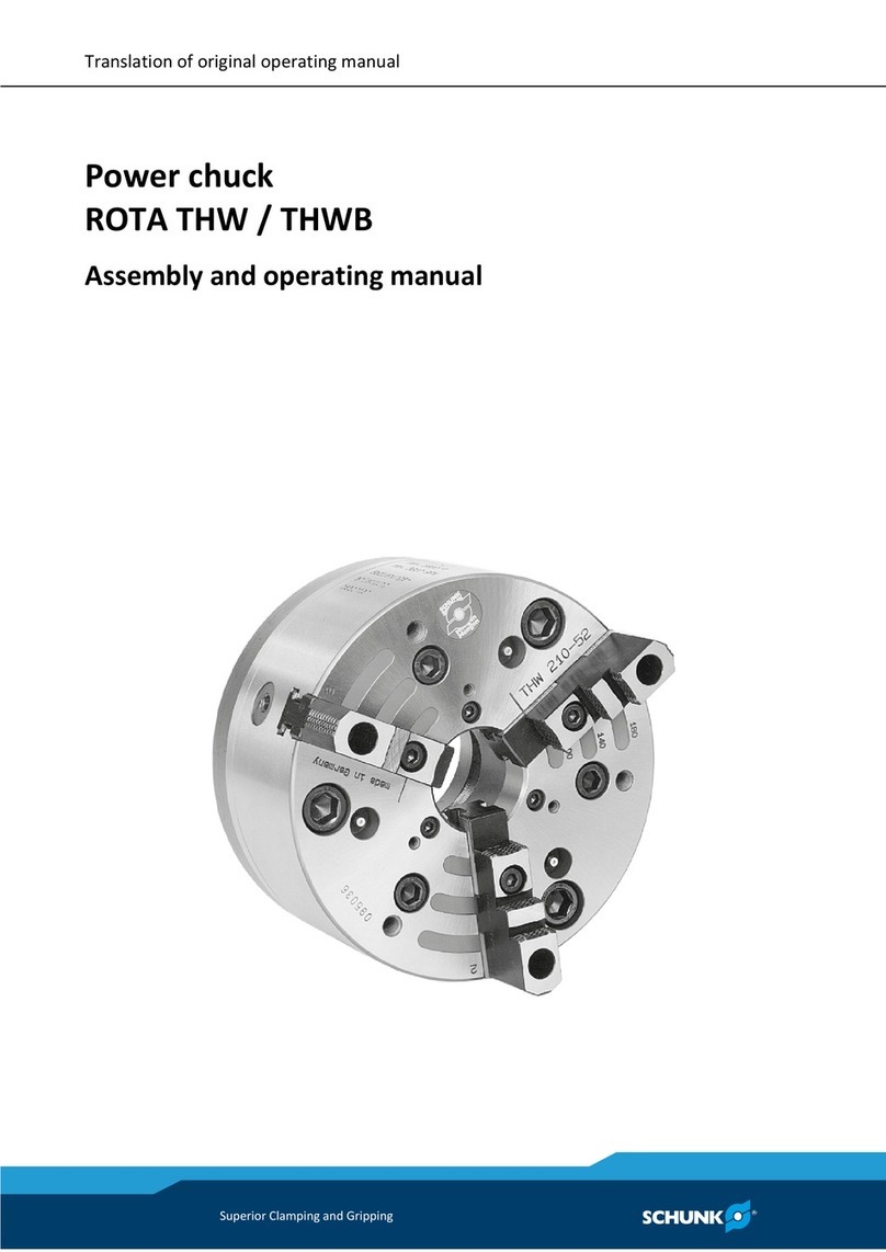 SCHUNK ROTA THW Series Translation of original operating manual SCHUNK ROTA THW Series Translation of original operating manual