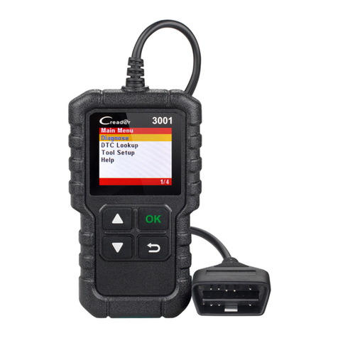 Launch Creader CR3001 quick start guide