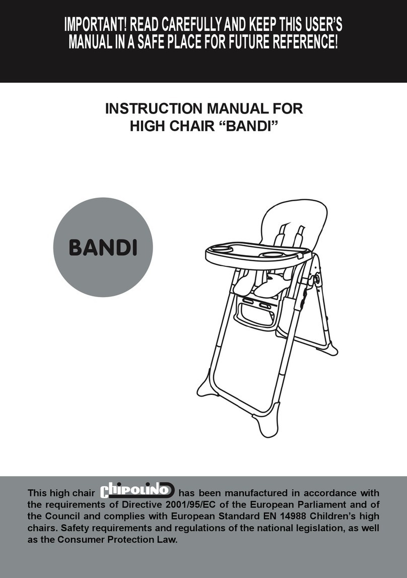 Chipolino BANDI instruction manual