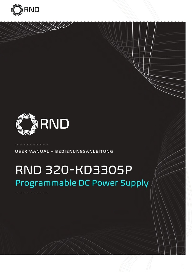 RND 320-KD3305P user manual