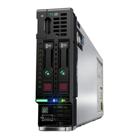 HPE ProLiant BL460c Gen10 User manual