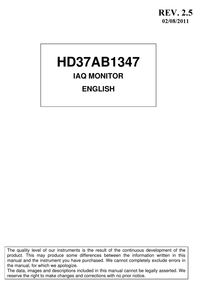 Delta OHM HD37AB1347 manual