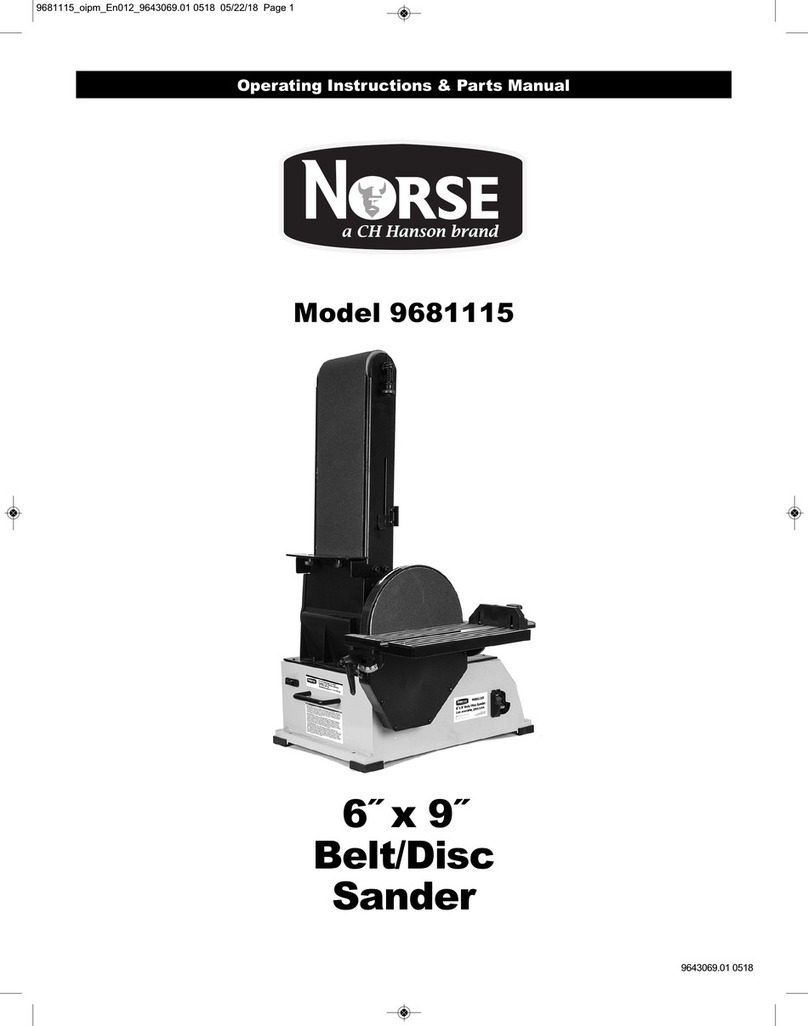CH Hanson Norse 9681115 Operating instructions & parts manual