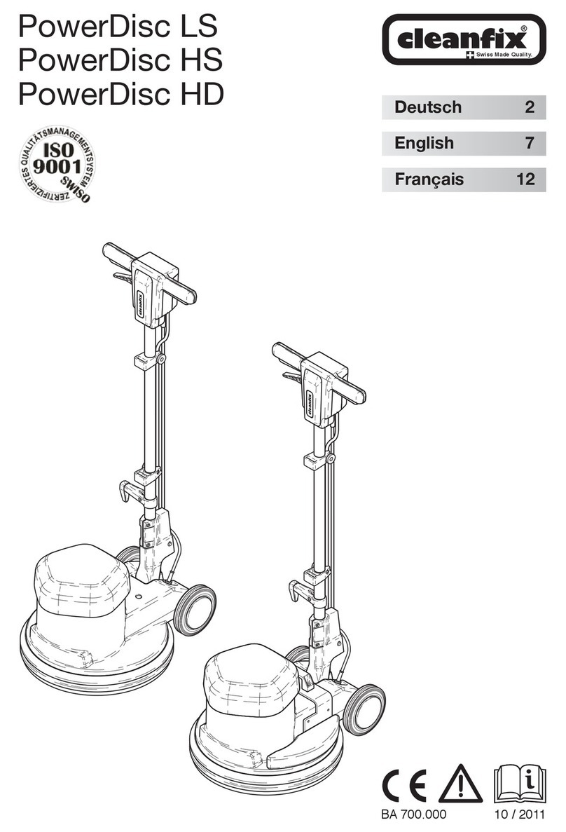 Cleanfix PowerDisc  Series manual