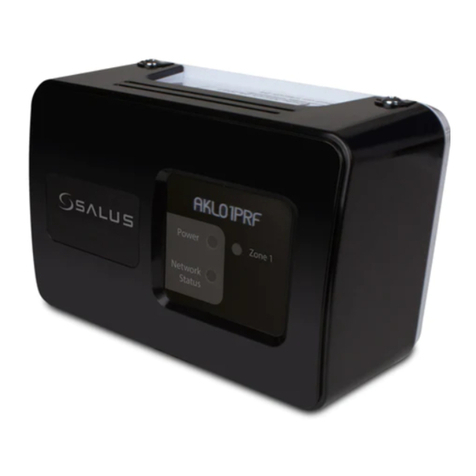 Salus AX10RF Parts list manual