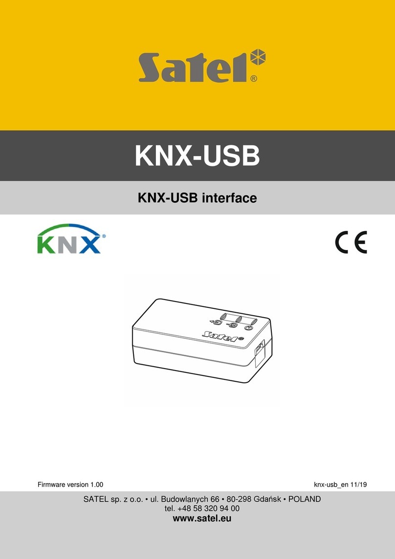 Satel KNX-USB manual