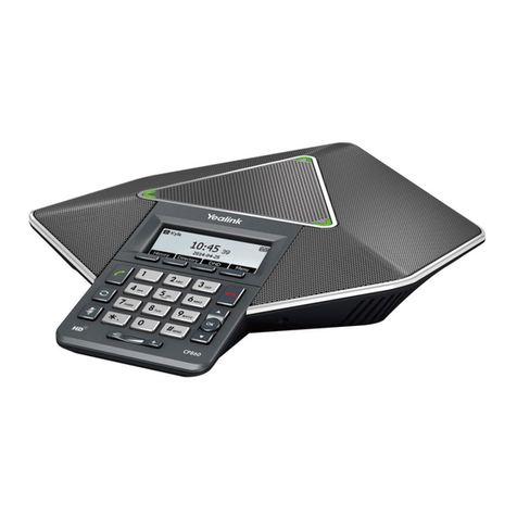 Yealink CP860 SERIES User manual Yealink CP860 SERIES User manual