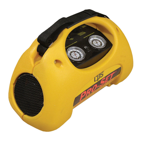 CPS PRO-SET CR700 Series Operation manual