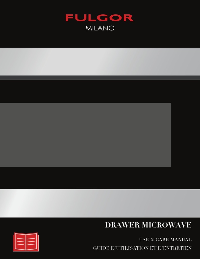 Fulgor Milano F7DMW24S1 User manual